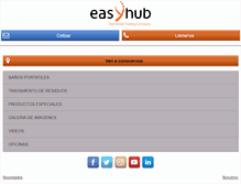 Tablet Screenshot of easyhub.cl